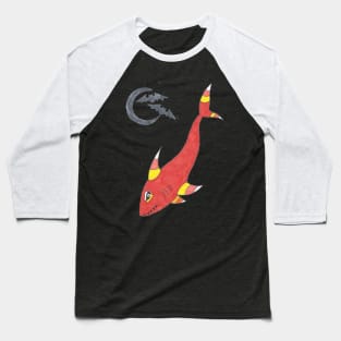 Halloween Shark Baseball T-Shirt